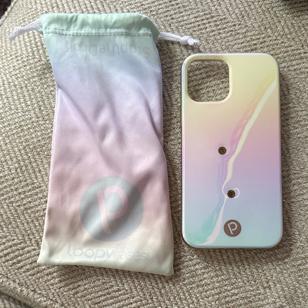 Loopy Case Rainbow Swirl Phone Case for iPhone 12